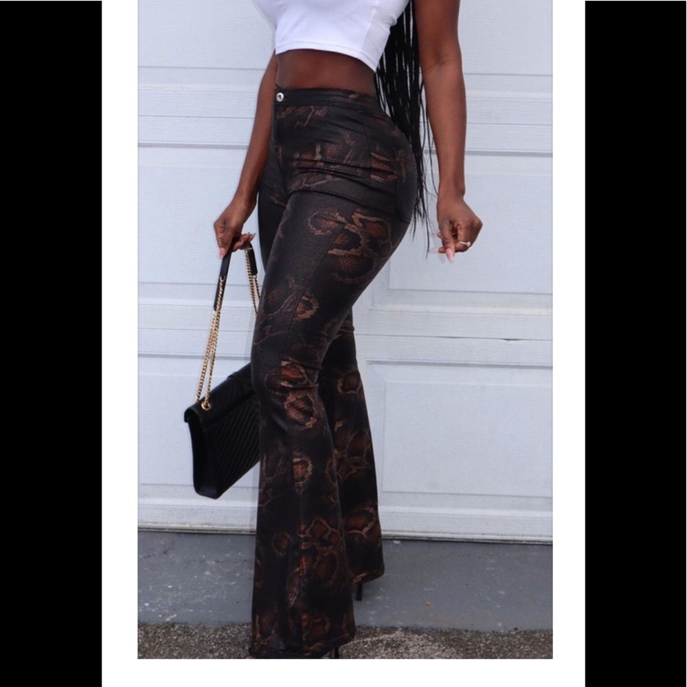 Python Pants (Flare Leg)